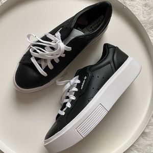 Adidas SLEEK super platform shoes